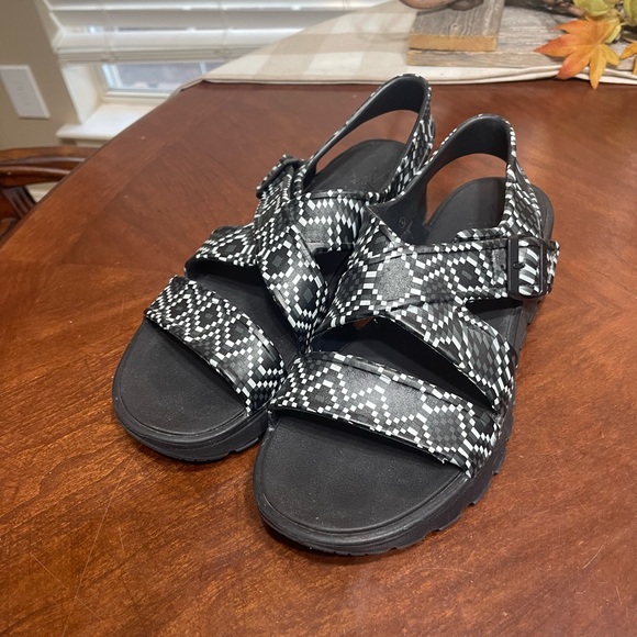 Skechers Foamies Free Spirit Sandals Wedge - Picture 2 of 10